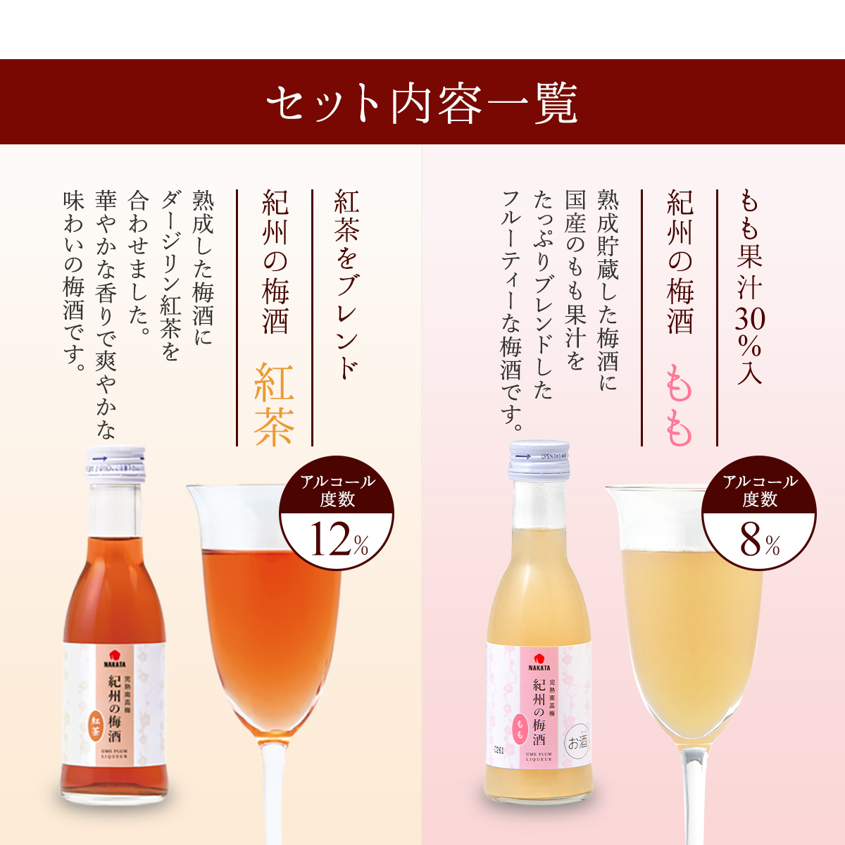 梅のお酒6-2024セット内容