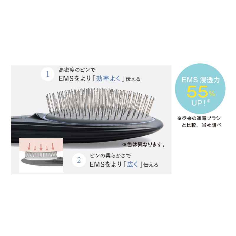ONCE EMS Care スカルプブラシ 楽天市場】頭皮ブラシ スカルプブラシ プレミアム 防水 USB充電