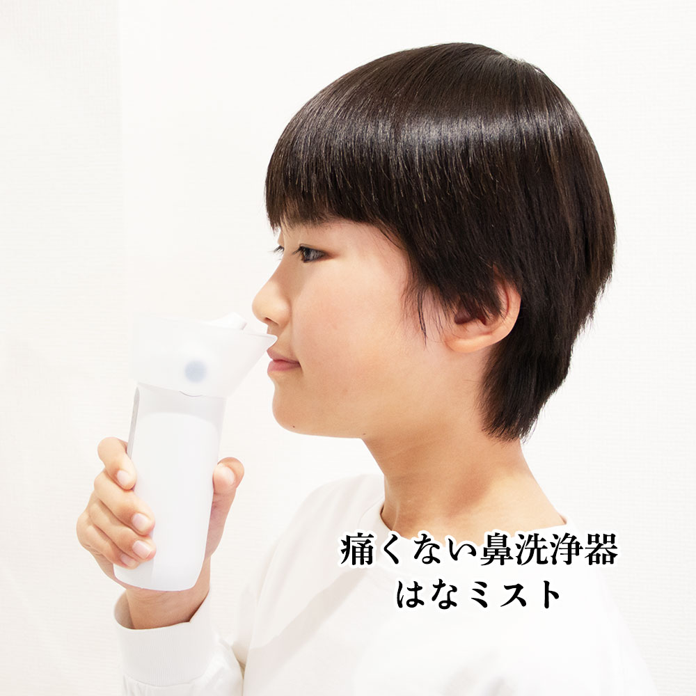はなミスト 電動 鼻洗浄 鼻うがい マイクロミスト 痛くない 子供 大人