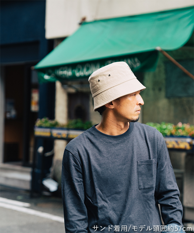 CALIFORNIA HAVE A NICE TIME! カリフォルニア ハヴァ ナイス タイム! DOWN BRIM BUCKET HAT  ダウンブリムバケットハット バケハ 下向き メンズ レディース