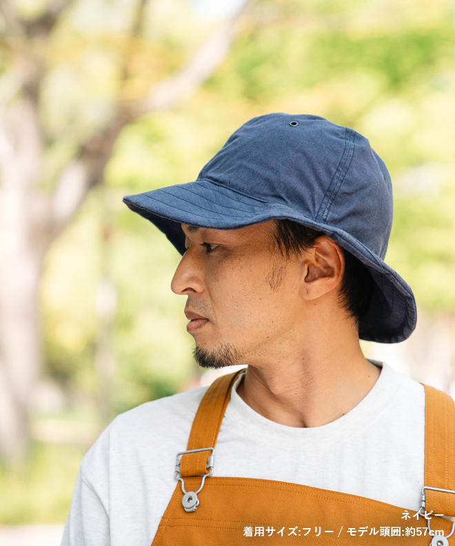 DECHO デコ― MOUNTAIN HAT マウンテンハット 日差し サンガード キャップ 帽子 ...