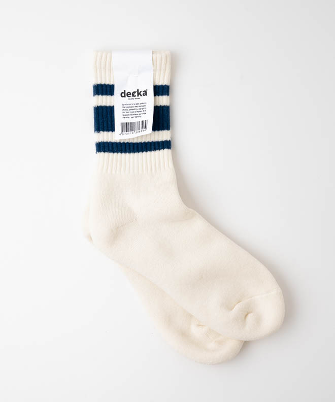 decka デカ Quality socks 80&apos;s SKATER SOCKS SHORT LEN...