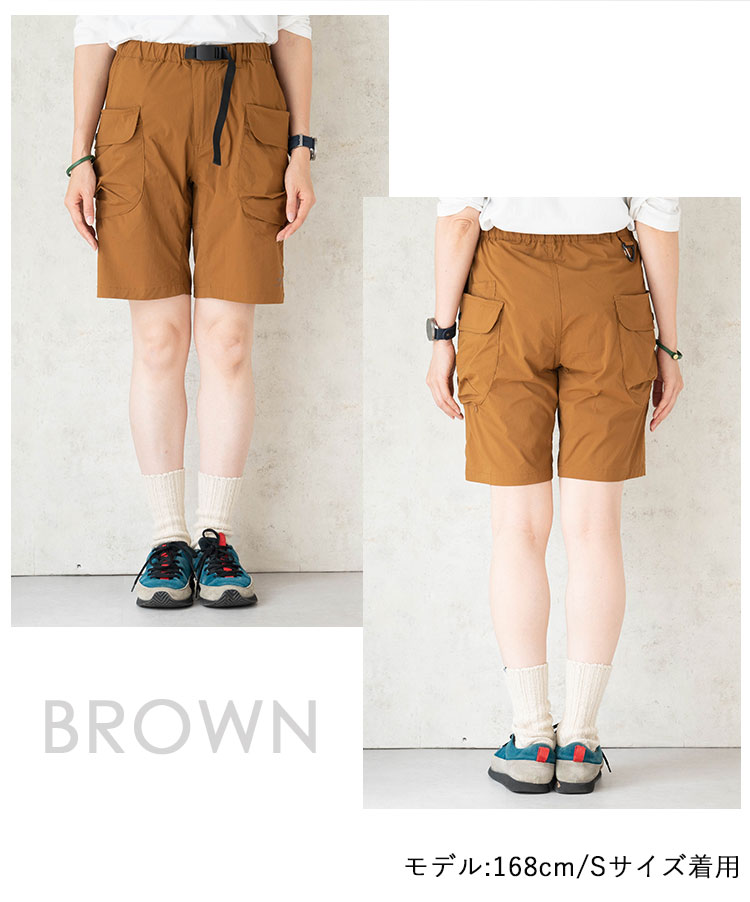 ハイク ライト パンツ ゴム ボトムス ショートパンツ 短パン メンズ レディース アウトドア 登山