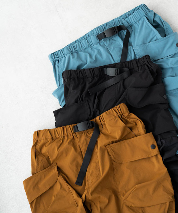 ハイク ライト パンツ ゴム ボトムス 長ズボン メンズ レディース アウトドア 登山