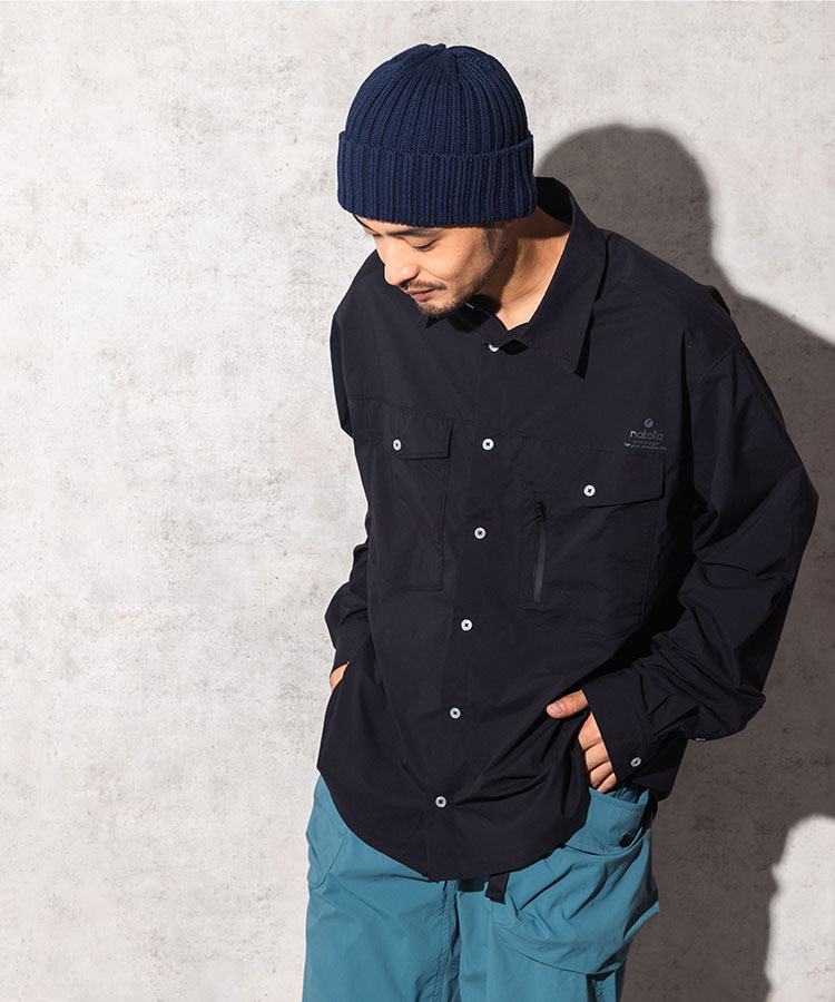 シャツ 長袖 レディース メンズ nakota ナコタ activity Light shirt