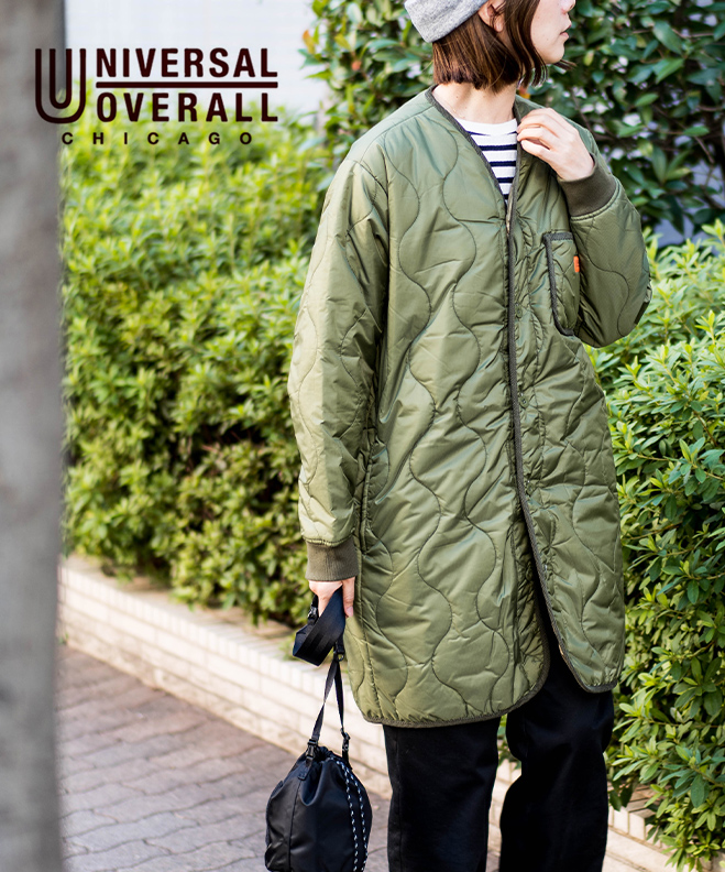 UNIVERSAL OVERALL ユニバーサルオーバーオール QUILT COAT