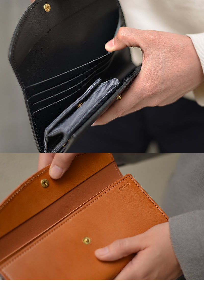 moca（モカ） DUAL LONG LETHER WALLET デュアルレザーウォレット 長