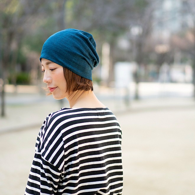 マルチガーゼリブワッチ Vintage Cotton Rib Watch ニット帽