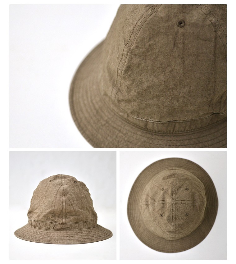 HIGHER（ハイヤー） 綿麻 ウェザー マウンテンハット 帽子 メンズ
