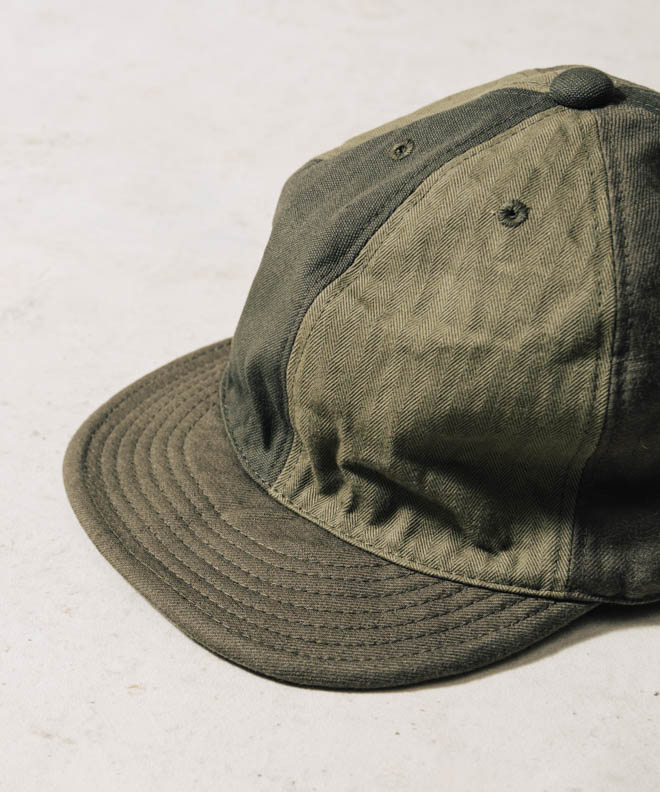 HIGHER ハイヤー マルチパネルCAP 帽子 キャップ マルチカラー 日本製 岡山 メンズ レディース