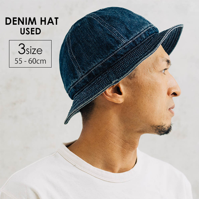 HIGHER SELVEDGE DENIM HAT ONE WASH 