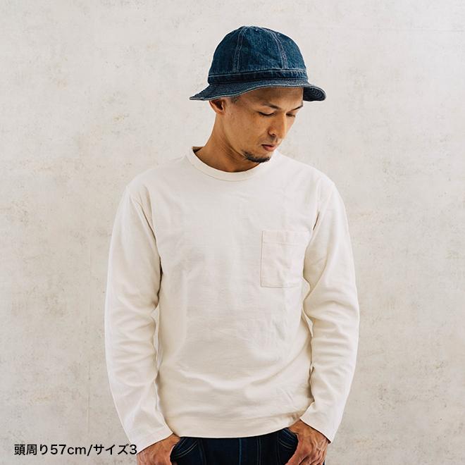 HIGHER SELVEDGE DENIM HAT ONE WASH 