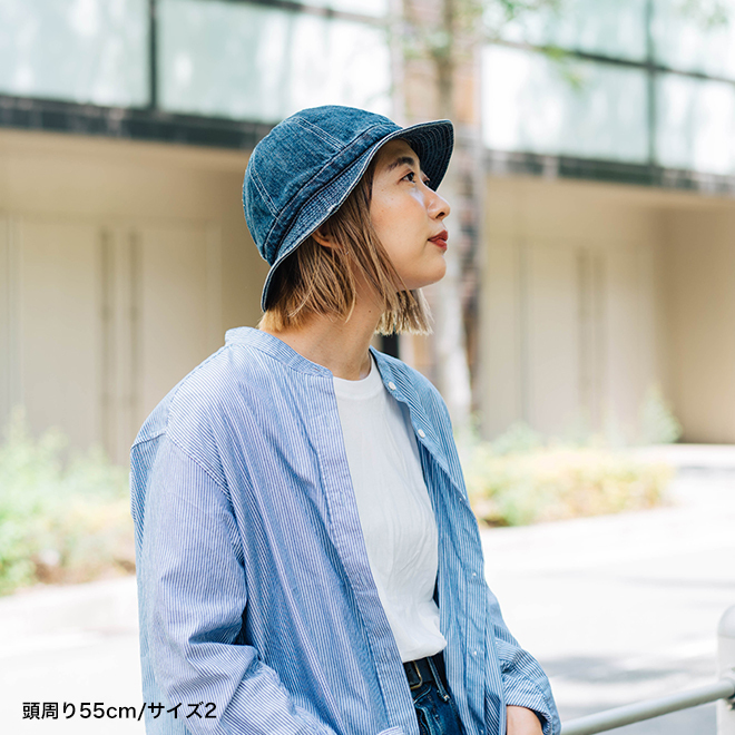 HIGHER SELVEDGE DENIM HAT ONE WASH 