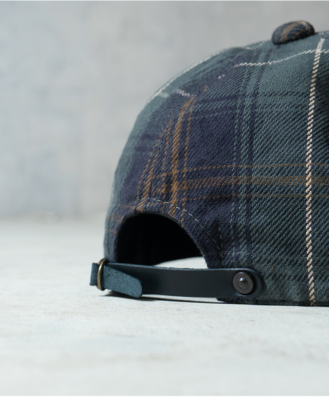 HIGHER ハイヤー HEAVY FLANNEL CHECK CAP フランネル チェック キャップ 帽子 メンズ レディース カジュアル 日本製 綿 コットン 軽い アウトドア