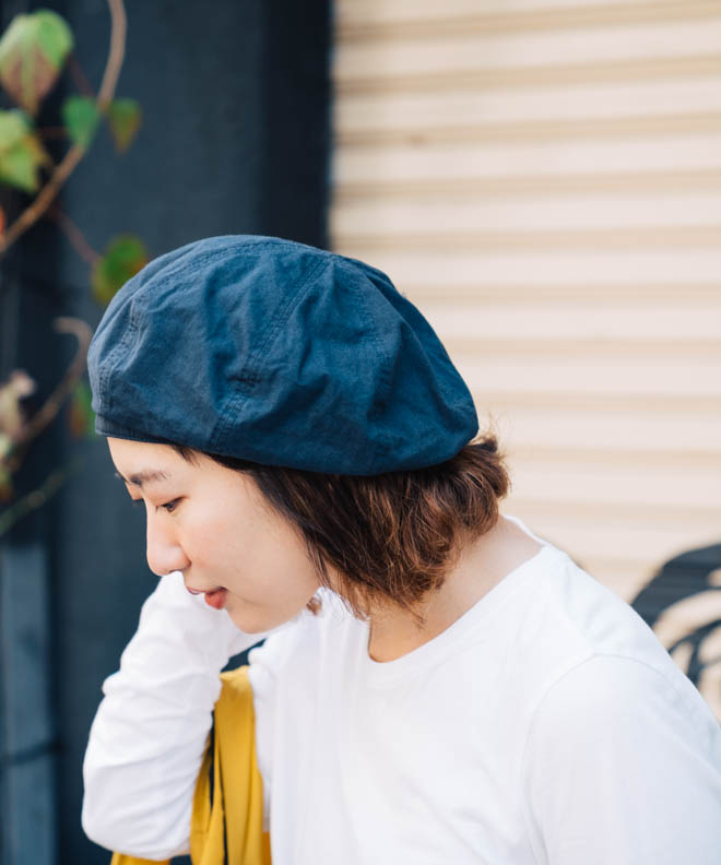 HIGHER ハイヤー WEATHER VINTAGE WASHER WIDE BERET ウェザー