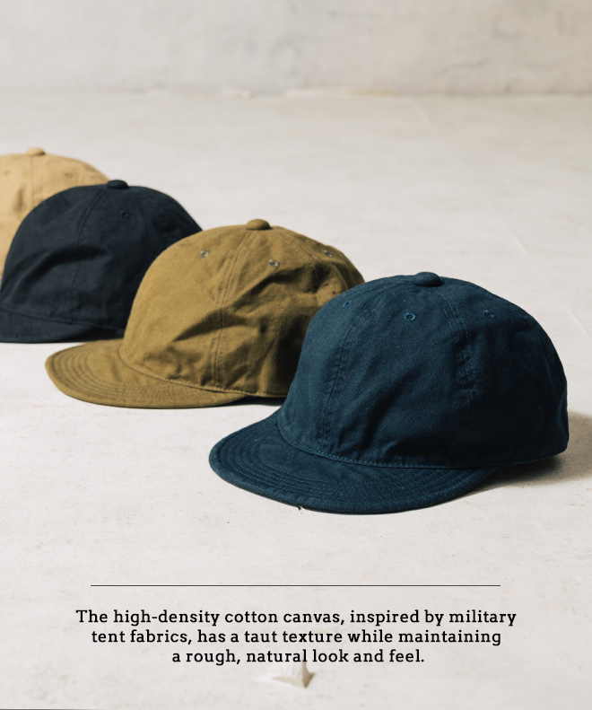 HIGHER ハイヤー MILITARY CANVAS CAP キャンバス キャップ 帽子 