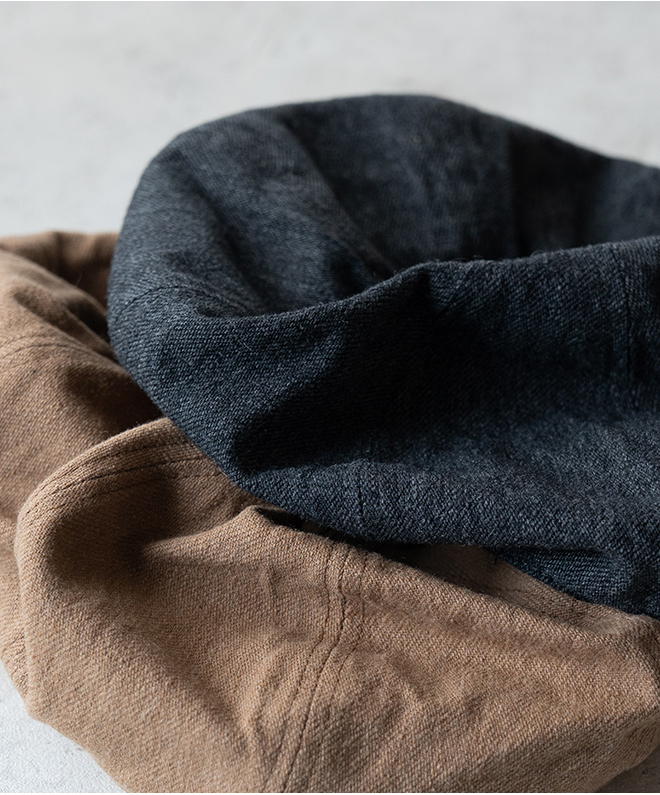HIGHER ハイヤー C/W ARMY TWILL WIDE BERET ワイドベレー 帽子 大きいサイズ メンズ レディース カジュアル ミリタリー 岡山県 日本製 ウール 無地 秋 冬