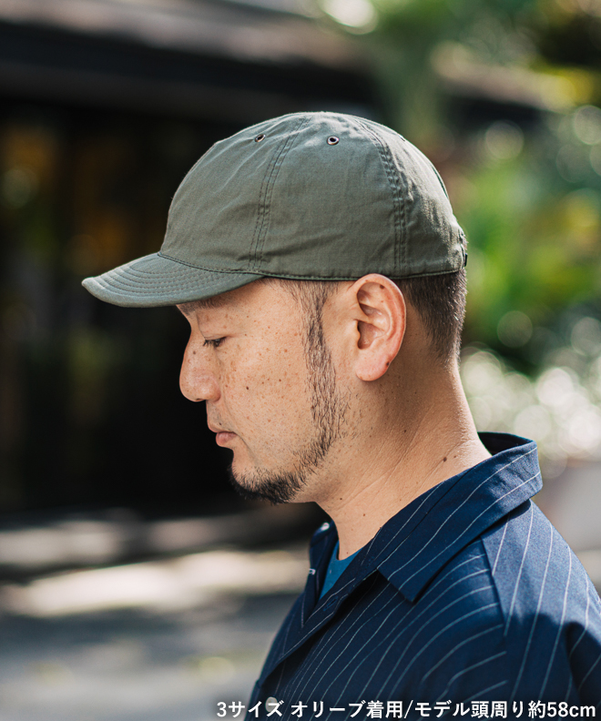 HIGHER ハイヤー CORDURA BROKENTWILL CAP コーデュラブロークンツイル 