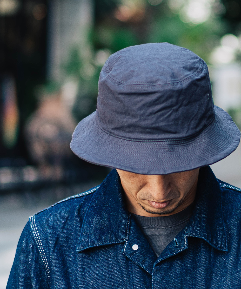 新品 HIGHER アーミーサージバケットハット HIGHER（ファッション） HIGHER ハイヤー ARMY SERGE BUCKETHAT