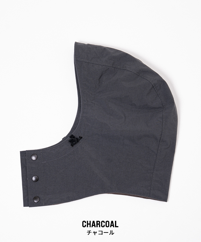 HIGHER（ハイヤー） ナイロンオックス バラクラバ フード付き