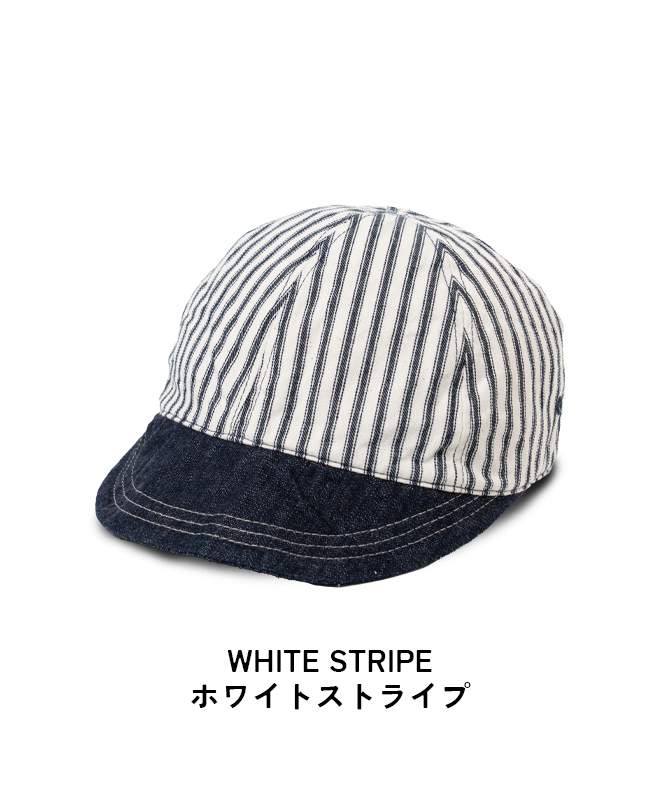 HIGHER（ハイヤー） 【爆買】HIGHER 9oz HICKORY×DENIM BEAK CAP 帽子