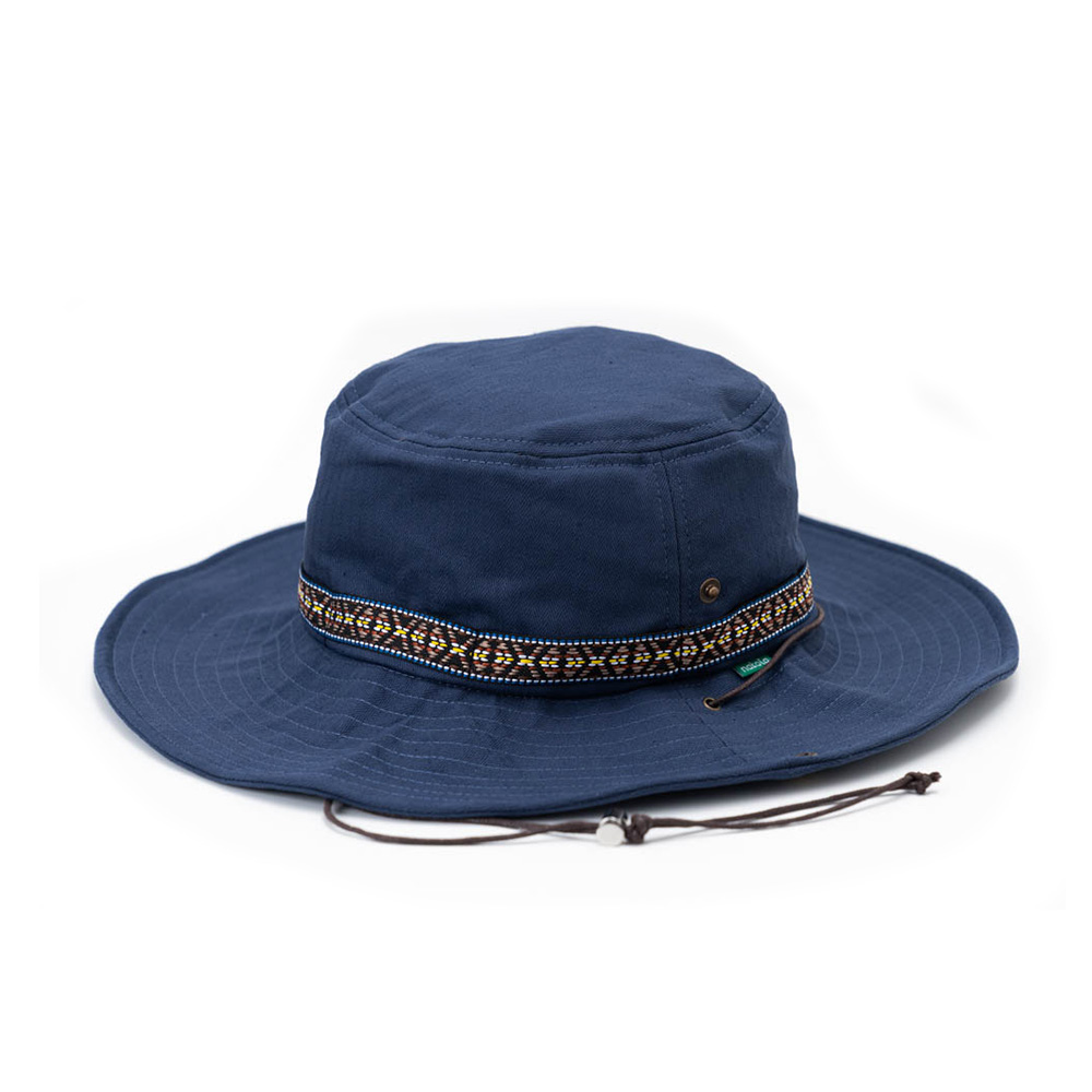 値下げ不可。フラットヘッドサファリハットブラック2サイズ ReqHatter 帽子 ハット フラット ワイドブリム フェルト