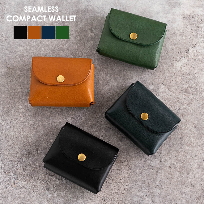 nakota ナコタ SEAMLESS COMPACT WALLET シームレス