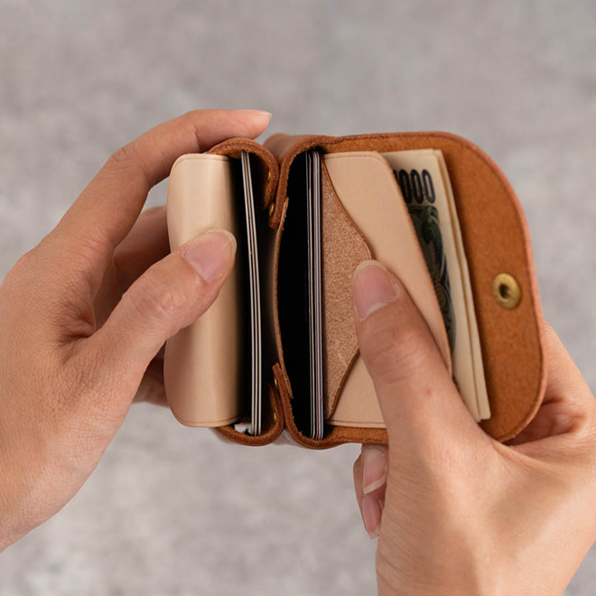 nakota ナコタ SEAMLESS COMPACT WALLET シームレスコンパクト