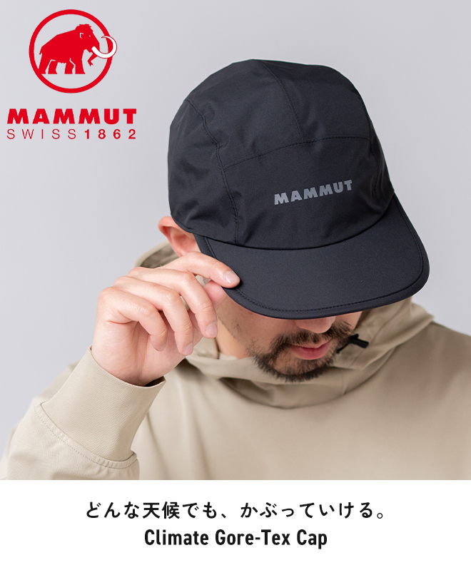 【中古】 マムート MAMMUT クライメート ジェット キャップ ゴアテックス ロッククライミング