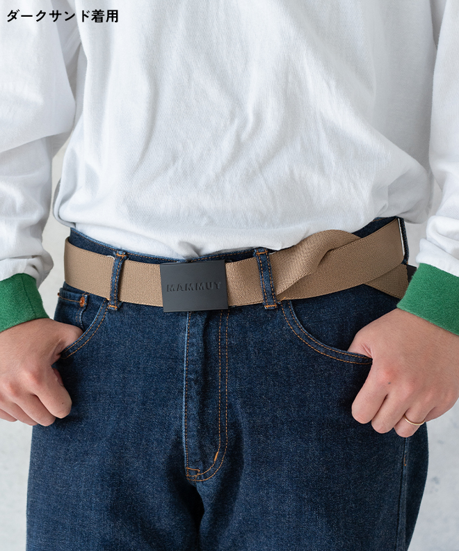 MAMMUT マムート Logo Belt ロゴベルト メンズ レディース ブランド 穴