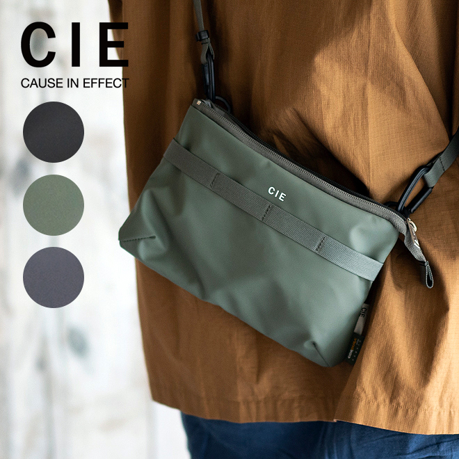 CIE シー GRID3 MINI SHOULDER BAG ショルダーバッグ ミニショルダー バッグ 鞄 カバン サコッシュ 斜め掛け 肩掛け  メンズ レディース 撥水 別注 限定 :lw-032052:Nakota 通販 