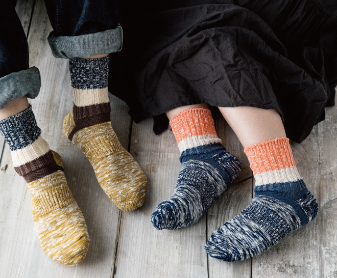 nakota BLEND SOCKS ナコタ 靴下 カラーソックス カラフル オリジナル アウトドア プレゼント ギフト メンズ レディース かわいい おしゃれ キャンプ 差し色 