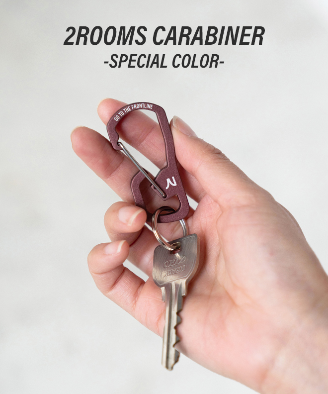 IVXLCDM　カラビナ　ジルコニア赤 IVXLCDM(アイブイエックスエルシーディーエム) Carabiner Basic