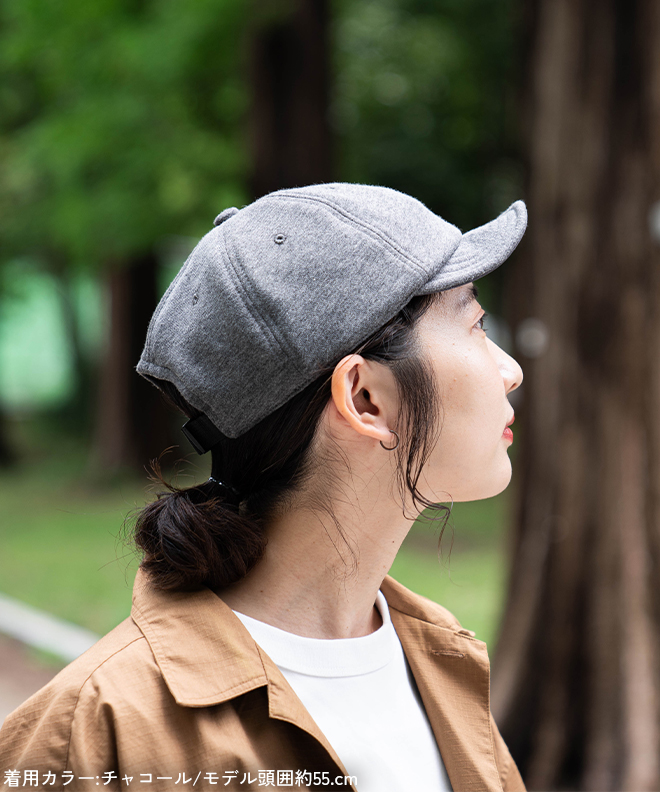 nakota BOLD ROUND CAP キャップ ベースボールキャップ 帽子 大きいサイズ ツバ短 無地 デニム シンプル カジュアル メンズ レディース