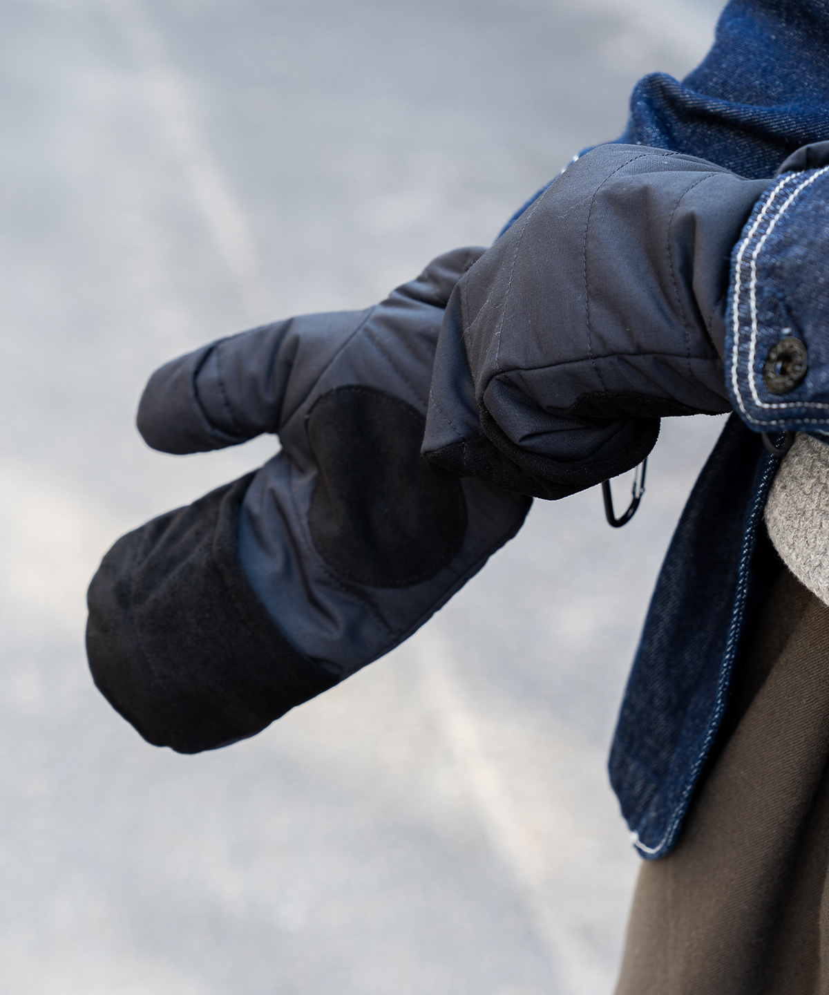 Nakota（ナコタ） open finger mitten 手袋 ミトン 指出し フィンガー