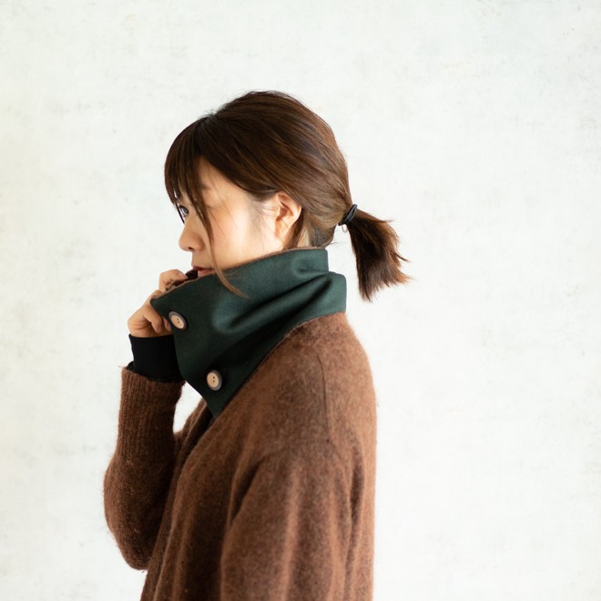 Nakota（ナコタ） ネックウォーマー レディース メンズ ウール ボア