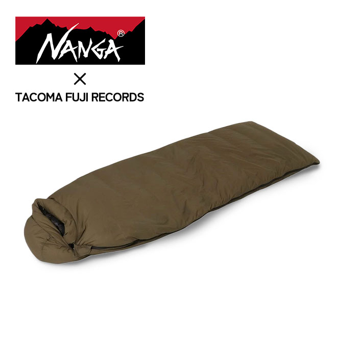 NANGA ナンガ NANGA×TACOMA FUJI RECORDS EXCLUSIVE SLEEPING BAG ナンガ×タコマフジレコード エクスクルーシブ スリーピングバッグ 寝袋 シュラフ ダウン 冬 | NANGA