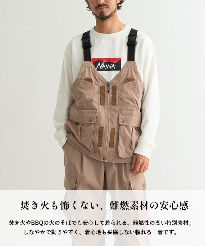 ジャケット・アウター NANGA HINOC RIPSTOP UT VEST Amazon.co.jp: [ナンガ] HINOC RIPSTOP UT VEST ヒノック