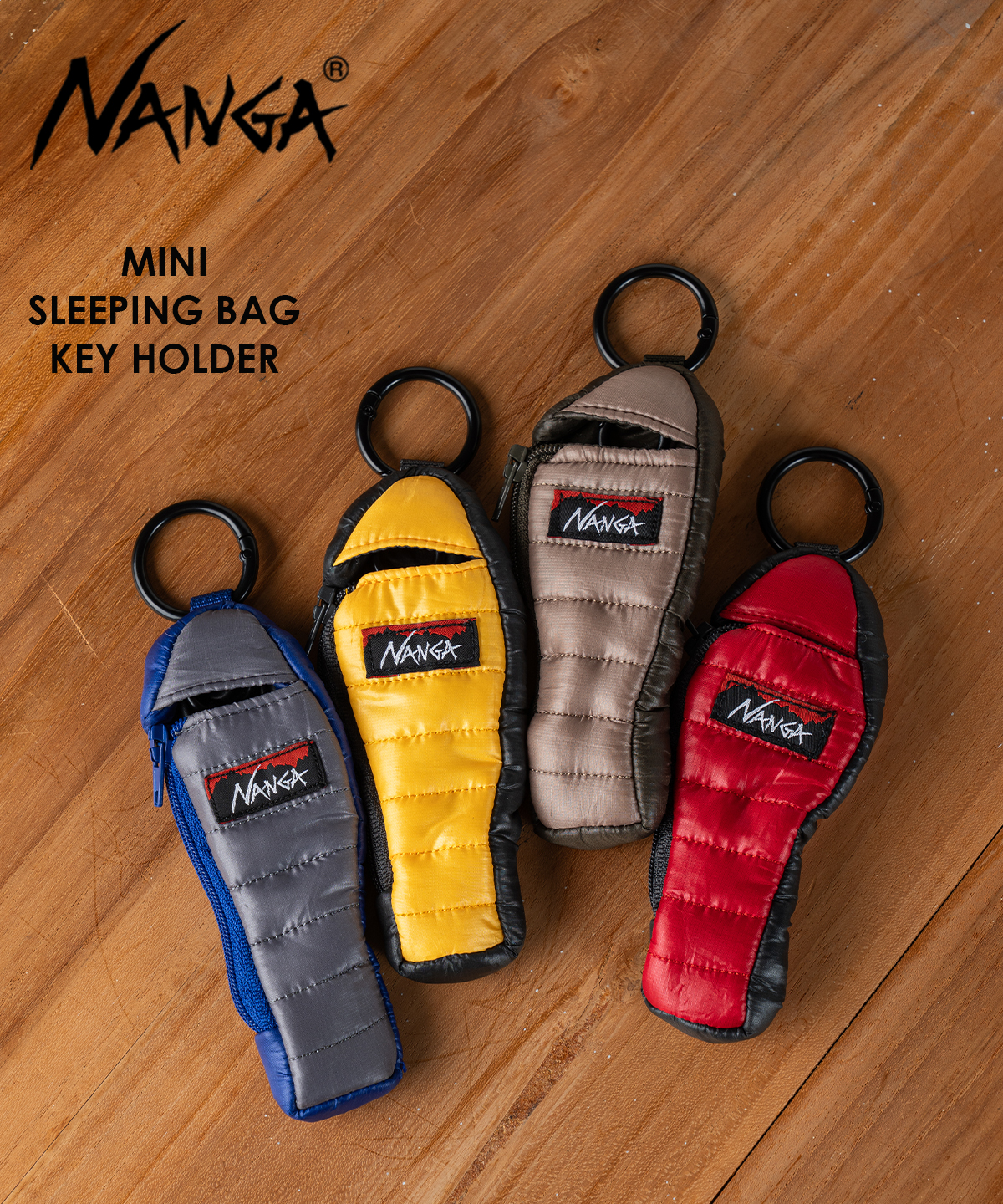 NANGA ナンガ MINI SLEEPING BAG KEY HOLDER キーホルダー ストラップ