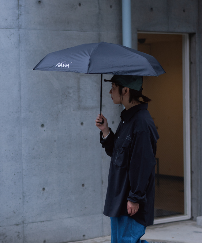 NANGA ナンガ COMPACT UMBRELLA 折りたたみ傘 晴雨兼用 遮光 遮