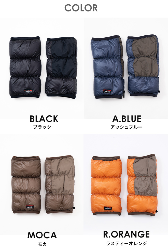 NANGA（ナンガ） MOUNTAIN LODGE DOWN WRIST GAITERS マウンテン