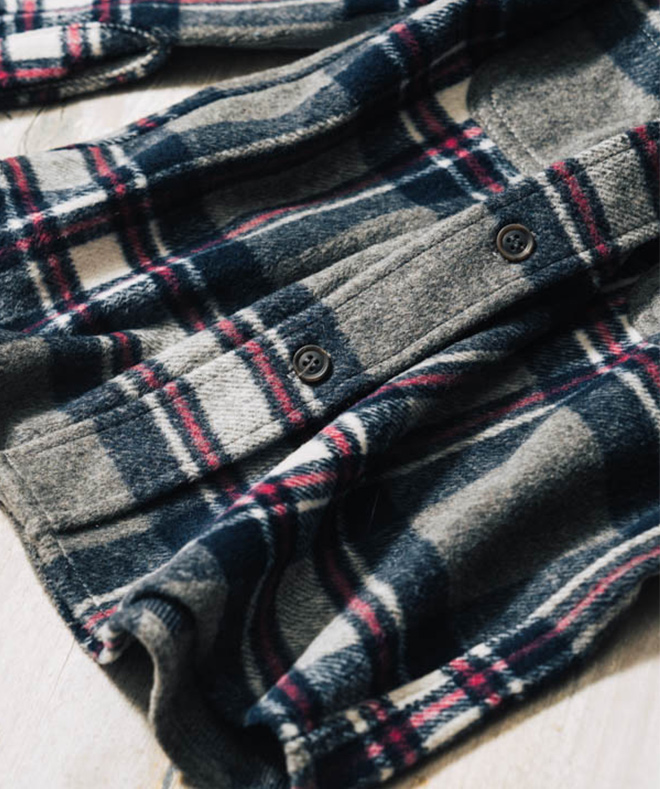 THE PARK SHOP ザパークショップ HOLIDAYS NEL SHIRT ネルシャツ チェックシャツ 長袖 メンズ レディース リンクコーデ 親子コーデ お揃い 防寒 保温 カジュアル アウトドア 秋 冬
