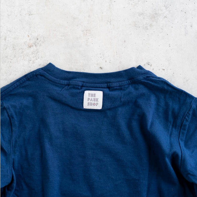 THE PARK SHOP × WALLA WALLA SPORT ザパークショップ ワラワラスポーツ SPORTSBOY ロングスリーブTシャツ 長袖 子供用 キッズ トップス コラボT ロゴ プリント カジュアル