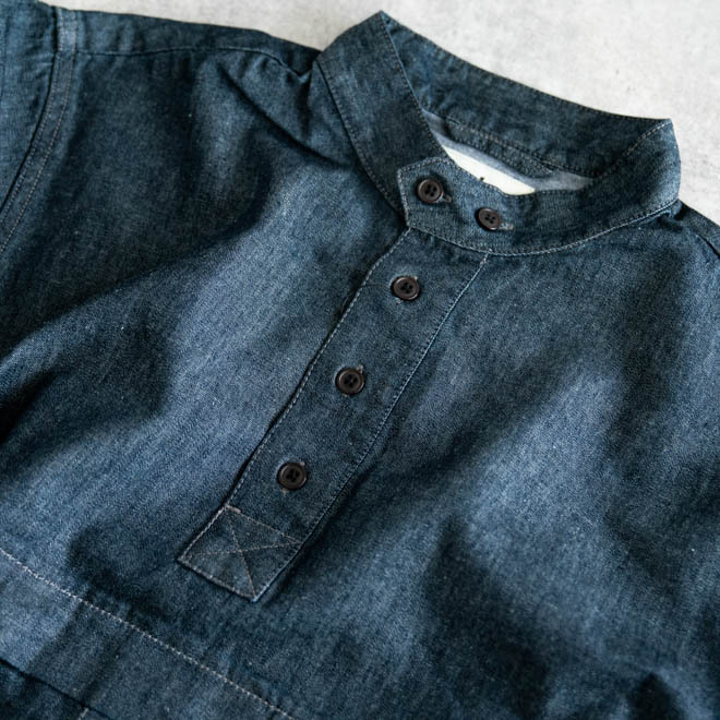 snow peak スノーピーク TAKIBI Light Denim Utility Pullover プル