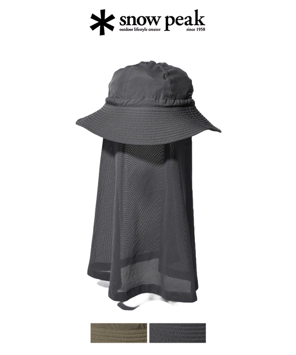 snow peak スノーピーク Insect Shield Hat インセクトシールド