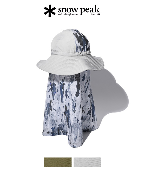 SNOWPEAK■Anti bug Mesh Hat■送料込 Insect Shield Mesh Cap | Snow Peak
