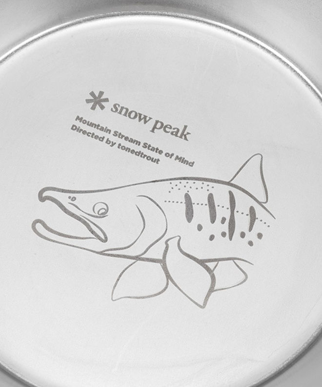 snow peak×TONED TROUT Backpacker's Cup 2023 EDITION シェラカップ