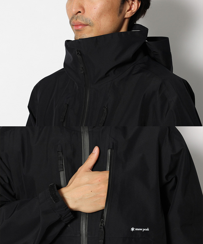 snow peak スノーピーク GORE-TEX Rain Jacket ゴアテックス