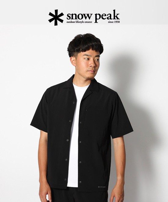 snow peak Breathable Quick Dry Shirt ドライ ショートスリーブ ...