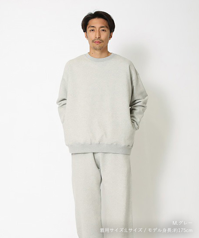 snow peak スノーピーク Recycled Cotton Sweat Crewneck リサイクル